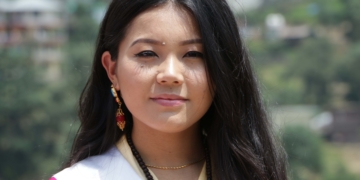 Miss Tibet 2017 contestant.