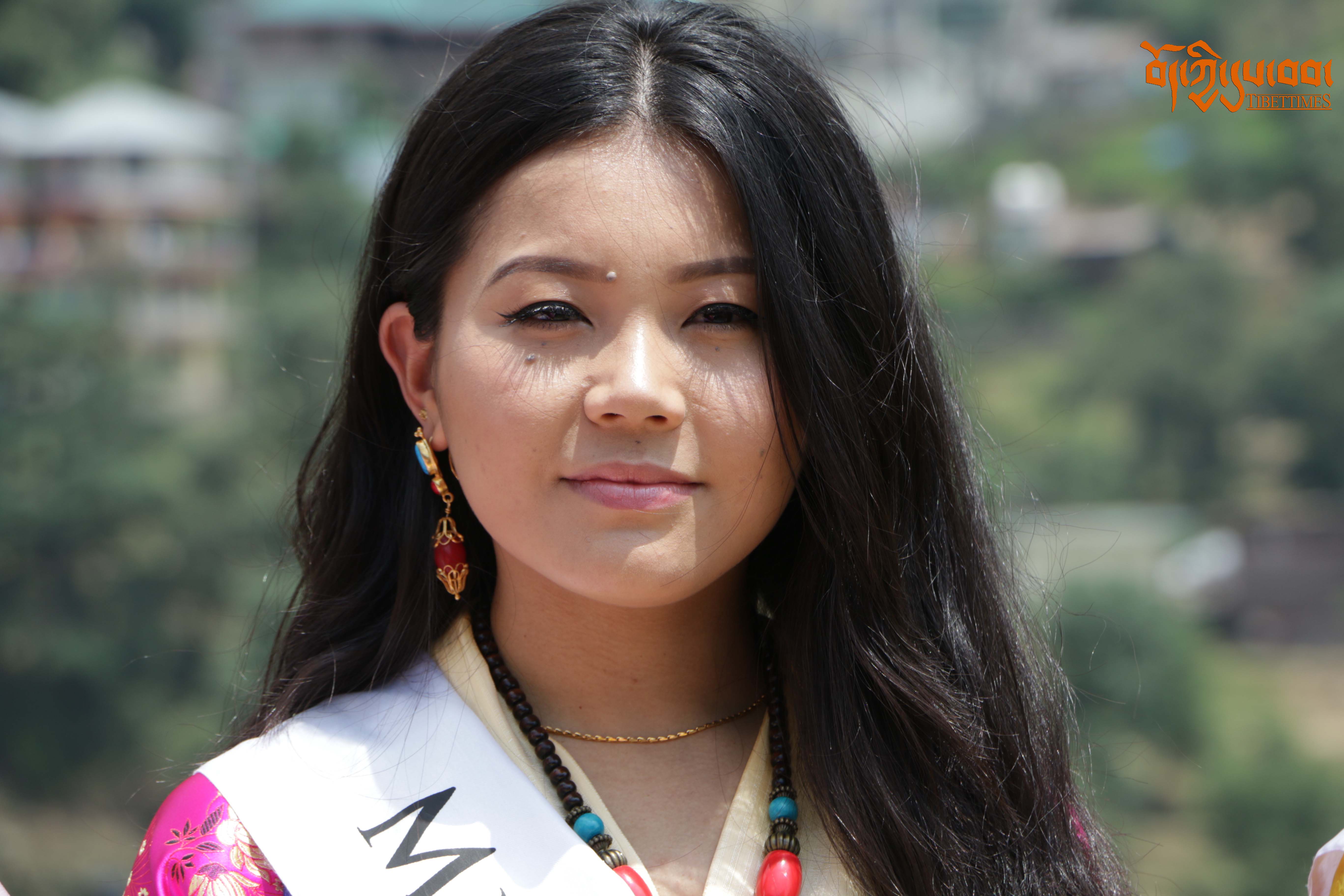 Miss Tibet 2017 contestant.