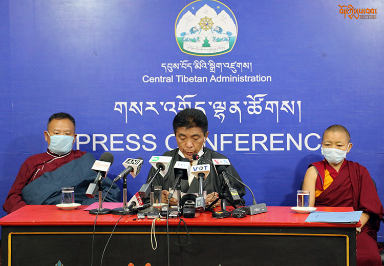 2021 Tibetan Election press conference