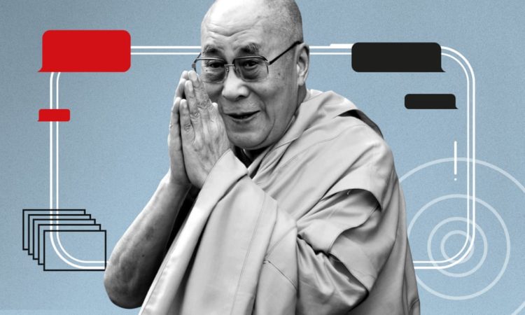 His Holiness The 14th Dalai Lama. Composite: Guardian/AP