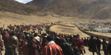 Dza Wonpo Town. Image:Tibet Times Source(Tibet)