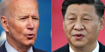US President Joe Biden and his Chinese counterpart Xi Jinping have spoken about the competition between their two countries in a Friday phone call. Photo: AFP