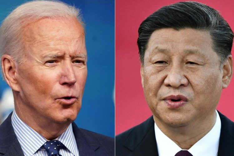 US President Joe Biden and his Chinese counterpart Xi Jinping have spoken about the competition between their two countries in a Friday phone call. Photo: AFP