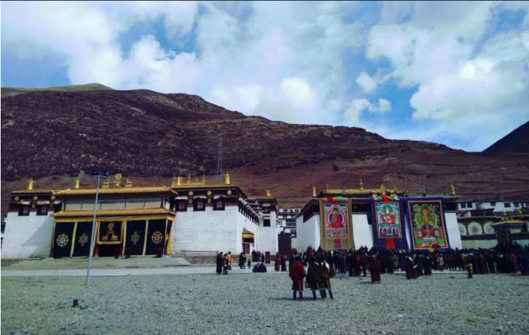Dza Wonbo Monastery. Image:Tibet Times’s Source(Tibet)