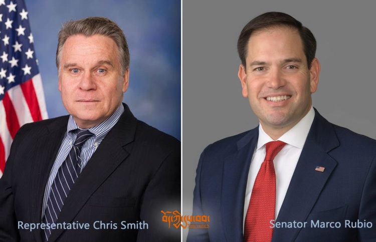 Chris Smith and-Senator Marco Rubio sent a letter to IOC