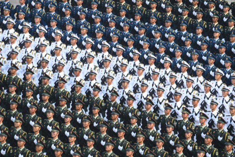 China is deploying more of its troops to combat roles. Photo: Xinhua