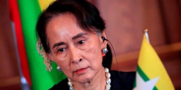 Ms Suu Kyi faces 11 charges in total, all of which she has denied. Photo: Reuters