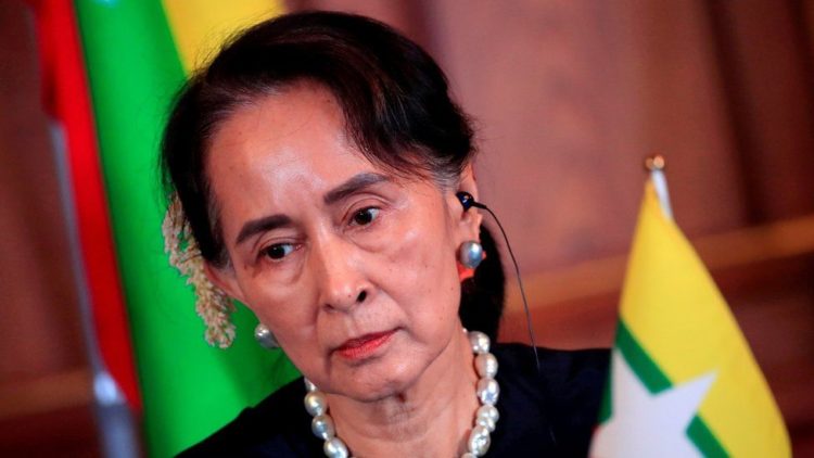 Ms Suu Kyi faces 11 charges in total, all of which she has denied. Photo: Reuters