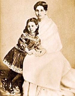 Ramabai and her daughter Manorama.