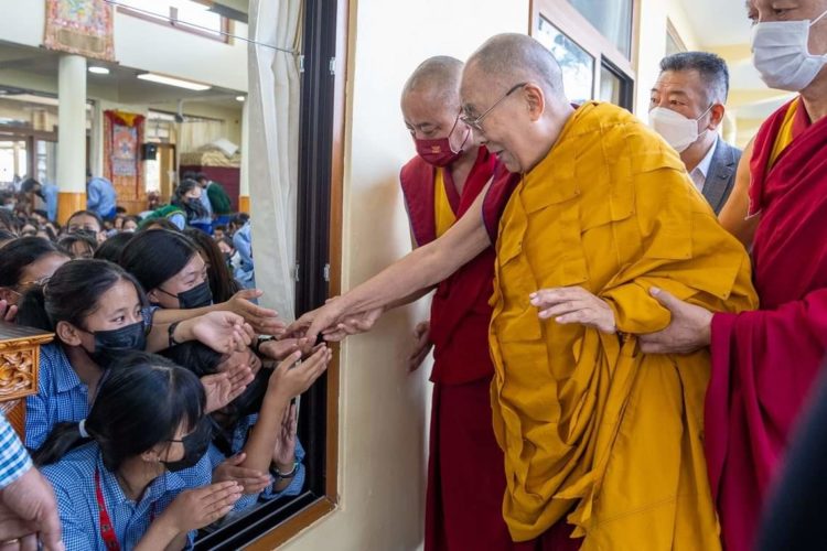 H. H the Dalai Lama’s two days teaching for Tibetan Youth at Main Temple, Dharamshala on June 1, 2022. Photo: Tenzin Choejor