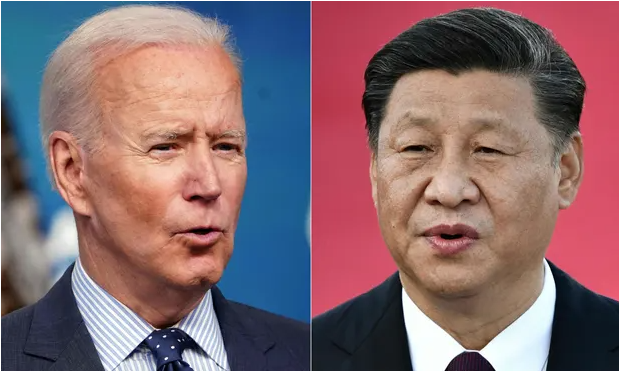 China described the exchange between Joe Biden and Xi Jinping as ‘candid’. Photograph: Mandel Ngan/AFP/Getty