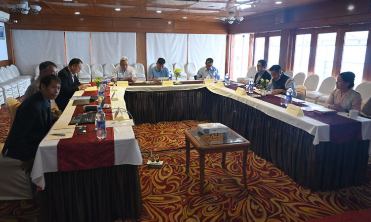 The ongoing meeting of Permanent Strategy Committee in Dharmashala, 27 July 2022. Photo/Tenzin Phende/CTA.