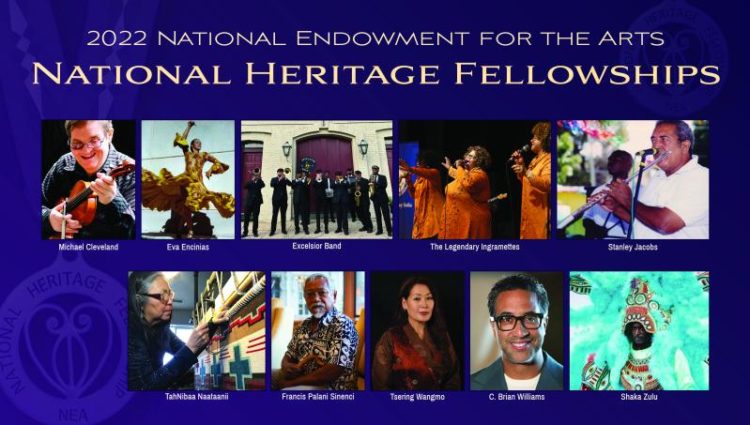 2022 NEA National Heritage Fellows: Michael Cleveland (photo by Amy Richmond)