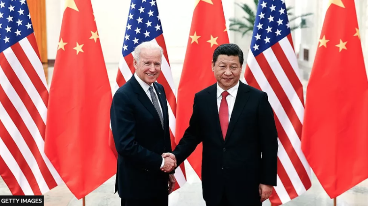 Mr Biden had met Mr Xi in person previously, when he was the US vice-president