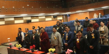 བོད་ཀྱི་སྐད་ཡིག་ཞབས་ཞུ་ཁང་བཙུགས་ནས་ལོ་ངོ་ ༡༠ འཁོར་བ། བོད་ཀྱི་དུས་བབ་ཀྱི་པར། ཕྱི་ལོ་ ༢༠༢༣ ཟླ་ ༢ ཚེས་ ༡༦ ཉིན།