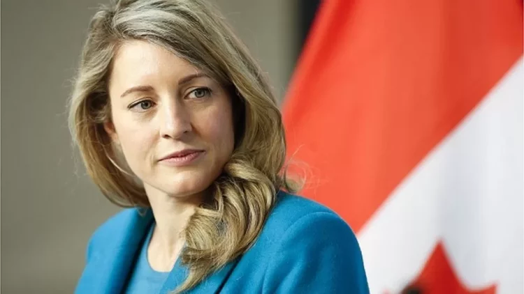 Canadian Foreign Minister Melanie Joly declared a Chinese diplomat 'persona non grata'