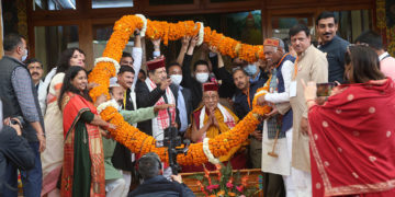 25th Anniversary of Bharat Tibbat Sahyog Manch on 5 April 2023, Tsuglas Khang, Dharamshala