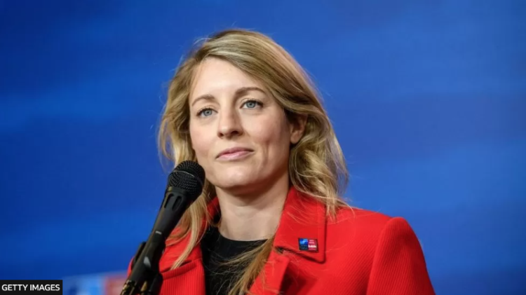 Canada's foreign minister Melanie Joly said China's alleged attempts to target a Canadian MP are "completely unacceptable"