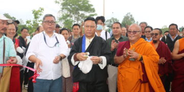 Opening ceremony prayers. Photo Courtesy: Tibet.net