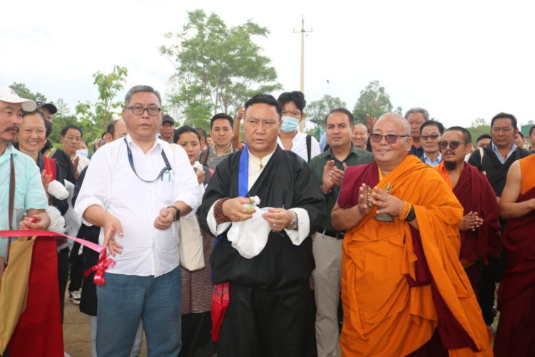 Opening ceremony prayers. Photo Courtesy: Tibet.net