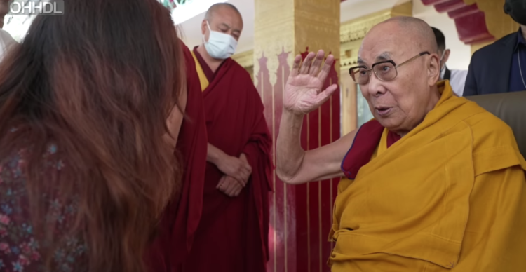 His Holiness the Dalai Lama's brief talk to students from Harvard University at Leh Ladakh 2023/08/21