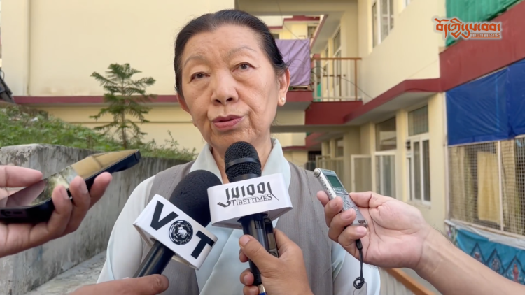 བོད་མི་མང་སྤྱི་འཐུས་ཚོགས་གཞོན་སྒྲོལ་མ་ཚེ་རིང་མཆོག་གིས་བཅར་འདྲིར་ལན་འདེབས་གནང་བཞིན་པ། ༢༠༢༣།༩།༢༧ དུས་བབ་ཀྱི་པར།