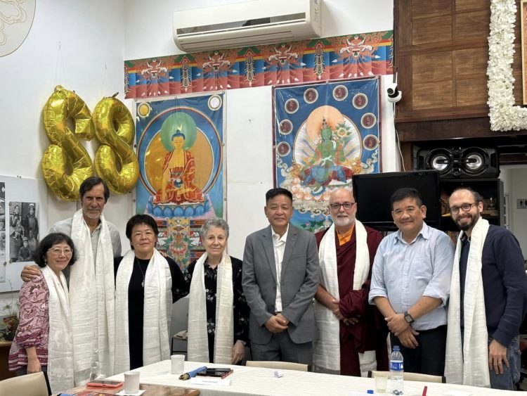 Sikyong also paid a visit to the Tibet House Brasil