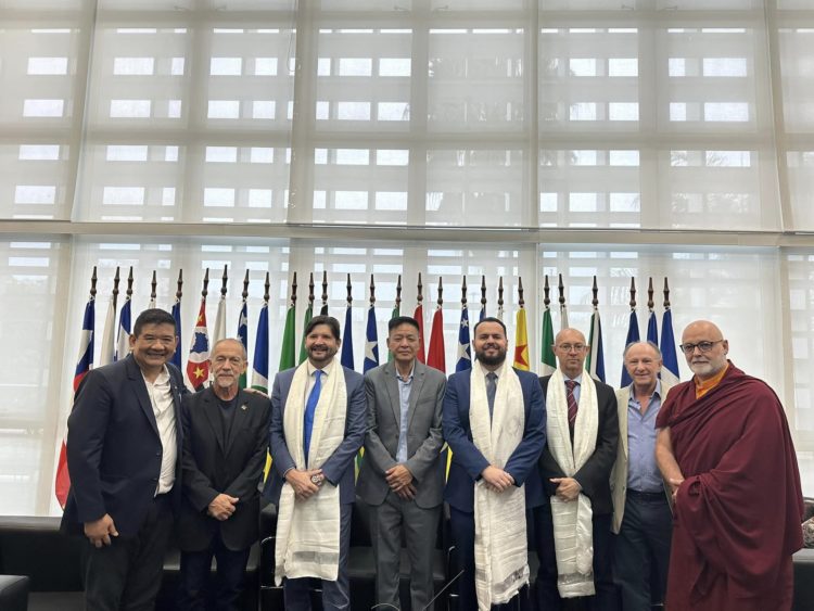 Sikyong Penpa Tsering received a warm welcome at the Sao Paulo Legislative Assembly