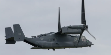 Japanese media said the CV-22 Osprey was trying to land at Yakushima Airport when it crashed. photo: GETTY IMAGES