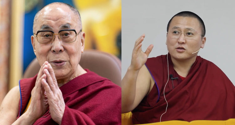 ༸གོང་ས་རྒྱལ་བ་རིན་པོ་ཆེ་མཆོག་དང་སོག་པོའི་གསར་བསྐོས་མཁན་པོ་བླ་མ་དགེ་བཤེས་རྗེ་བཙུན་རྡོ་རྗེ་མཆོག བོད་ཀྱི་དུས་བབ་ཀྱིས་སྒྲིག་བཟོ་བྱས།