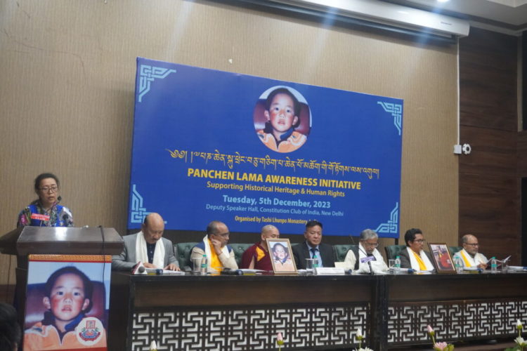 ༧ཀུན་གཟིགས་པཎ་ཆེན་རིན་པོ་ཆེ་མཆོག་གི་སྐོར་ལ་གོ་རྟོགས་ལས་འགུལ་སྤེལ་བའི་ཚོགས་འདུ་ཞིག་འཚོགས། བོད་མིའི་སྒྲིག་འཛུགས་ཀྱི་པར། ༢༠༢༣།༡༢།༠༧