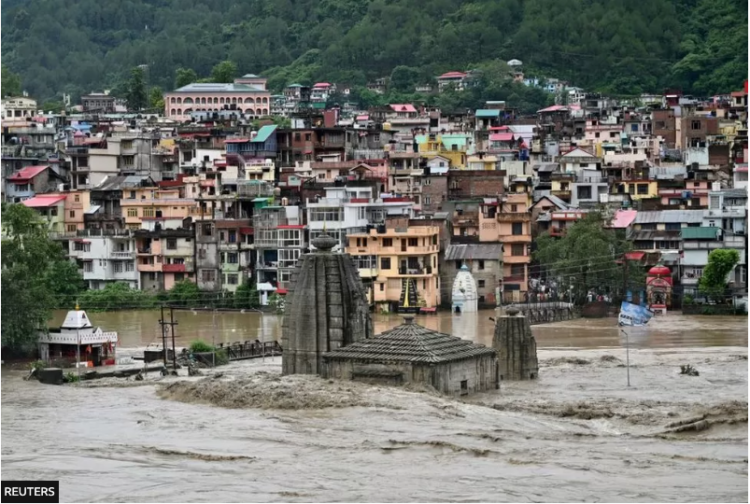 Flash floods and landslides have devastated Himachal Pradesh in August 2023,Reuters