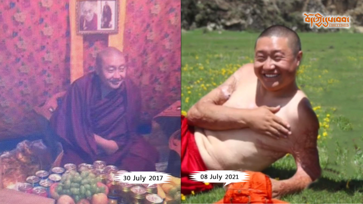 ཕྱི་ལོ་ ༢༠༡༡ ལོར་སྐུ་ལུས་མེར་སྲེག་གནང་མཁན་བློ་བཟང་སྐལ་བཟང་ལགས་ཀྱི་སྐུ་པར་གསར་རྙིང་།