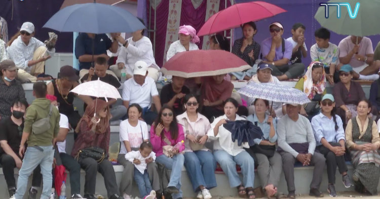 ཧོན་སུར་གཞིས་ཆགས་སུ་རྒྱལ་ཡུམ་ཆེན་མོའི་རྐང་སྤོལ་རྩེད་འགྲན་ཐེངས་ ༢༩ པའི་ཉིན་མཐའ་མ། ༢༠༢༤།༠༥།༢༨ ཐད་གཏོང་གི་བརྙན་པར།