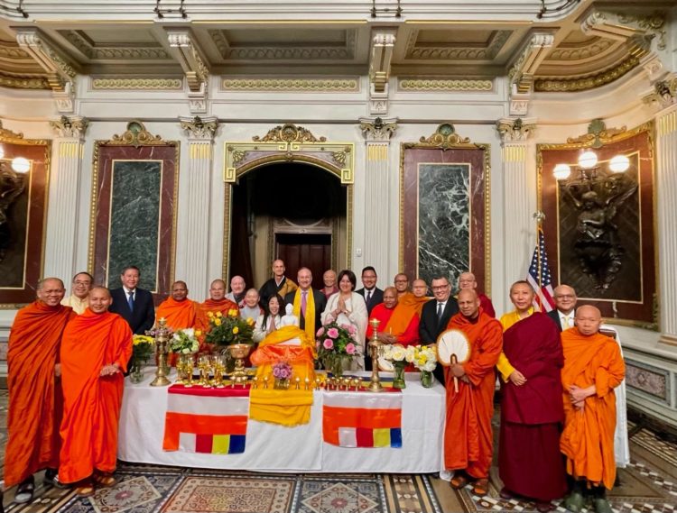 Celebrating Vesak at the White House in Washington D.C. on May 5, 2023!