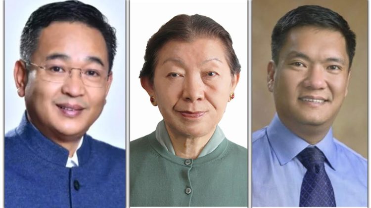 སྤྱི་འཐུས་ཚོགས་གཞོན་སྒྲོལ་མ་ཚེ་རིང་མཆོག་དང་། ཨ་རུ་ན་ཅལ་དང་འབྲས་ལྗོངས་ཀྱི་སྤྱི་ཁྱབ་བློན་ཆེན་རྣམ་གཉིས། པར་དུས་བབ་ཀྱིས་བསྒྲིགས།