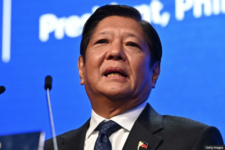 Mr Marcos was speaking at a defence chiefs' summit in Singapore