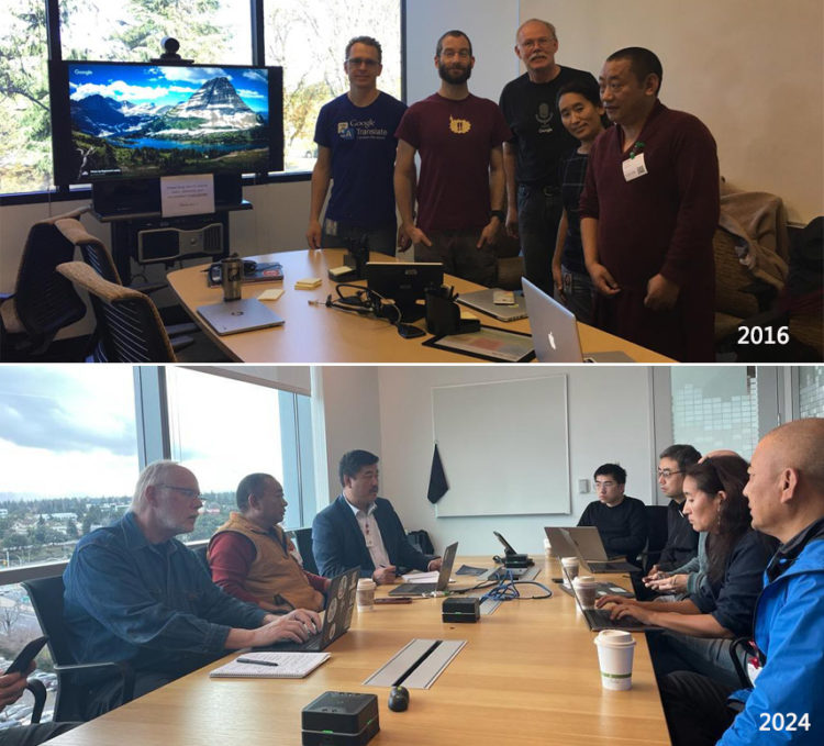 སྨོན་ལམ་བོད་ཀྱི་བརྡ་འཕྲིན་ཞིབ་འཇུག་ཁང་གི་འགན་འཛིན་དགེ་བཤེས་བློ་བཟང་སྨོན་ལམ་ལགས་གྷུ་གྷུལ་ལས་ཁུངས་སུ་ཕེབས་སྐབས།