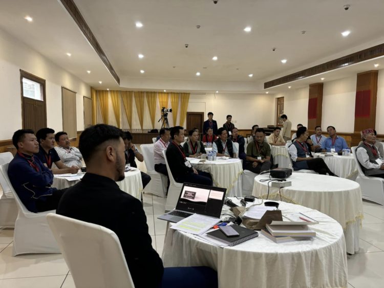 དྷ་ས་ཨིམ་པེ་རེལ་གསོལ་མགྲོན་ཁང་དུ་ ནག་ཉེས་དང་འབྲེལ་བའི་རྒྱ་གར་གྱི་ཁྲིམས་ཡིག་དང་། ཁྲིམས་གཅོད་ལམ་ལུགས། བྱིས་པ་དང་བུད་མེད་ལ་རྒོལ་བའི་ནག་ཉེས་ཁྲིམས་ཡིག་སྐོར་གྱི་ཟབ་སྦྱོང་འཚོགས་བཞིན་པ། དུས་བབ་ཀྱི་པར། ༢༠༢༤།༨།༢༩