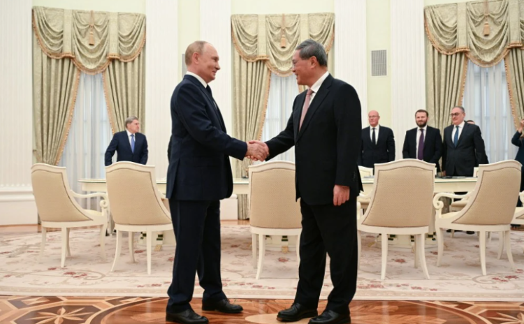 Chinese Premier Li Qiang is in Russia on a four-day trip that also includes a visit to Belarus. Photo: Reuters