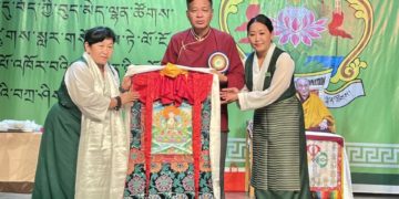 བོད་ཀྱི་བུད་མེད་ལྷན་ཚོགས་བཙན་བྱོལ་དུ་སླར་གསོ་ཞུས་ཏེ་ལོ་ངོ་ ༤༠ འཁོར་བའི་དུས་ཆེན་སྲུང་གཙི་ཞུས། བོད་ཀྱི་དུས་བབ་གསར་ཁང་གི་པར། ༡༠།༠༩།༢༠༢༤