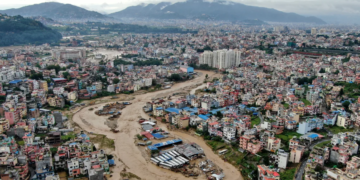 Flood and landslides claim 170 lives in Nepal. PHOTO:Gopen
Rai/AP,September 28, 2024.