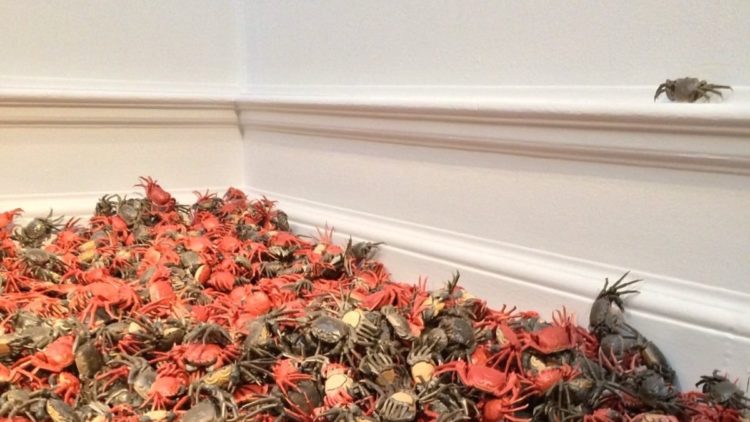 ‘He Xie’ (River Crabs) by Ai Weiwei. Image credit Ross Holder.