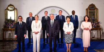 G7 Foreign Ministers of Canada, France, Germany, Italy, Japan, the United Kingdom and the United States of America and the High Representative of the European Union in Italy 2024