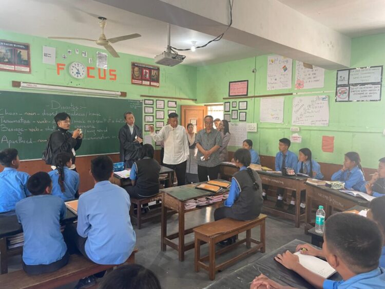 Sikyong Penpa Tsering visited Sambhota Tibetan School (STS)