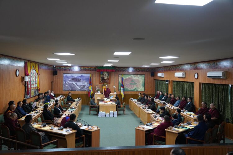 བོད་མི་མང་སྤྱི་འཐུས་གྲོས་ཚོགས་ཚོགས་དུས་དགུ་པ། བོད་མི་མང་སྤྱི་འཐུས་ལྷན་ཚོགས་ཀྱི་པར། ༢༠༢༥།༣།༡༧