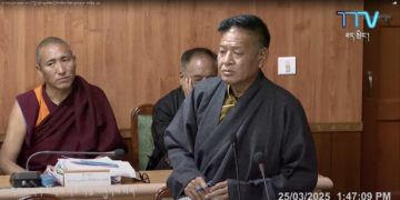 ཆོས་རིག་ལས་ཁུངས་ཀྱི་སྔོན་རྩིས་ཐོག་བགྲོ་གླེང་གནང་བཞིན་པ། གྲོས་ཚོགས་ཀྱི་ལས་ཉིན་བརྒྱད་པ། བོད་མིའི་སྒྲིག་འཛུགས་ཀྱི་ཐད་གཏོང་དྲ་ངོས་ནས་པར་བླངས། ༢༠༢༥།༣།༢༥