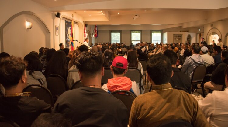 སྲིད་སྐྱོང་སྤེན་པ་ཚེ་རིང་མཆོག་གིས་ཀེལ་གྷེ་རི་ (Calgary) ་ས་གནས་བོད་མི་རྣམས་ལ་གསུང་བཤད་གནང་། ༢༠༢༥།༠༥།༢༤ བོད་མིའི་སྒྲིག་འཛུགས་ཀྱི་པར།