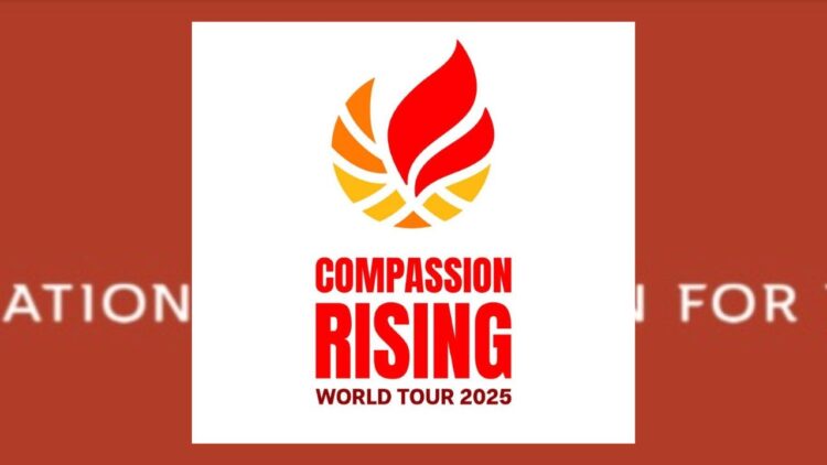 འཛམ་གླིང་ཡོངས་ལ་སྙིང་རྗེ་གོང་འཕེལ་གྱི་སྐོར་སྐྱོད་ཀྱི་ལས་འགུལ། རྒྱལ་སྤྱིའི་བོད་དོན་ལས་འགུལ་ཁང་གི་པར།