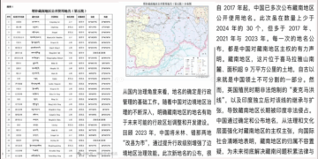 The Ministry of Civil Affairs of the People’s Republic of China (PRC) released the 5th list of names geolocating locations in the Indian state of Arunachal Pradesh, 11th May 2025.